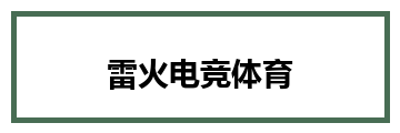 雷火电竞体育